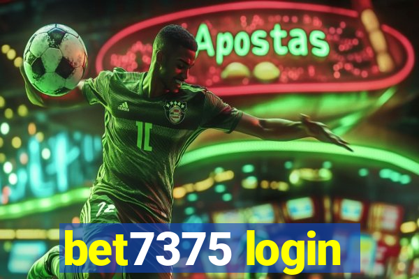 bet7375 login